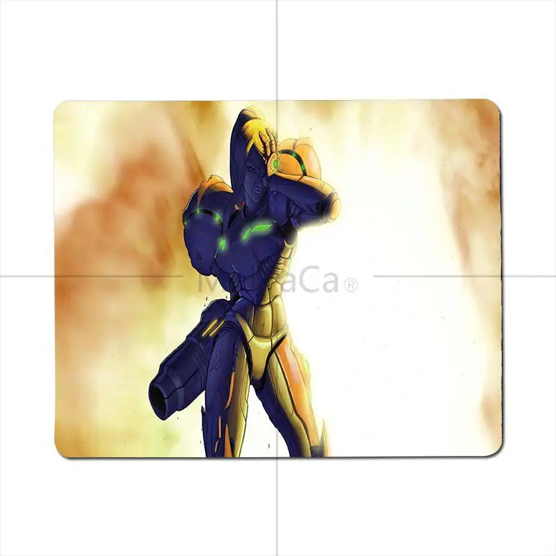 MaiYaCa новые печатные Metroid Samus индивидуальные коврики для мыши компьютерный Аниме