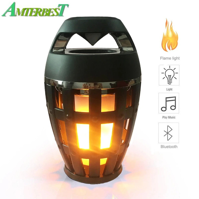 

Bluetooth-Колонка AMTERBEST, Беспроводная колонка со светодиодный мерцанием