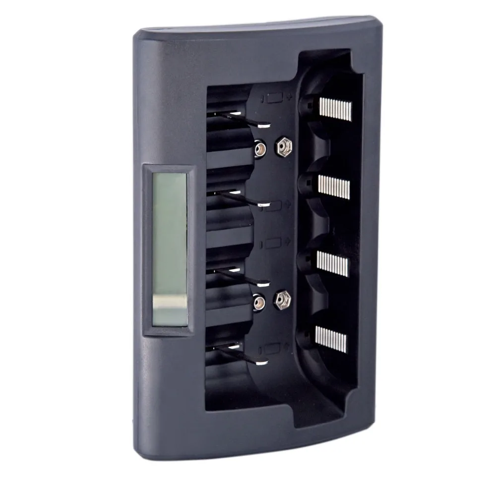 Soshine CD1 LCD универсальное NiMH зарядное устройство для батареи AA AAA C D 9V|Зарядные