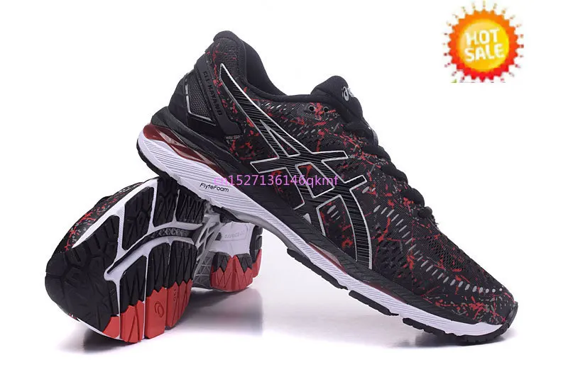 Оригинальные ASICS GEL-KAYANO 23 ночного бега Спортивная Мужская обувь Размер 40,5-45 спортивная обувь, ботинки для бега кроссовки