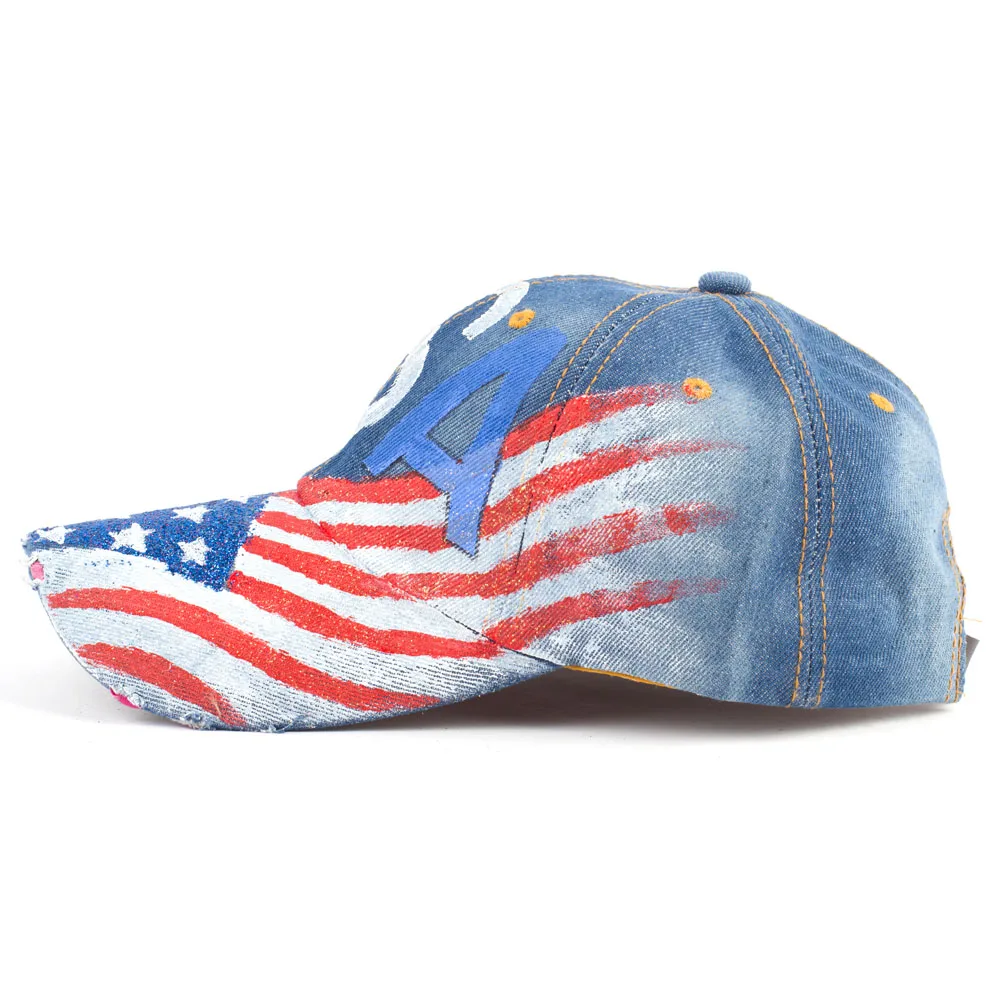 Кепка-бейсболка с рисунком орла JS604C | Аксессуары для одежды