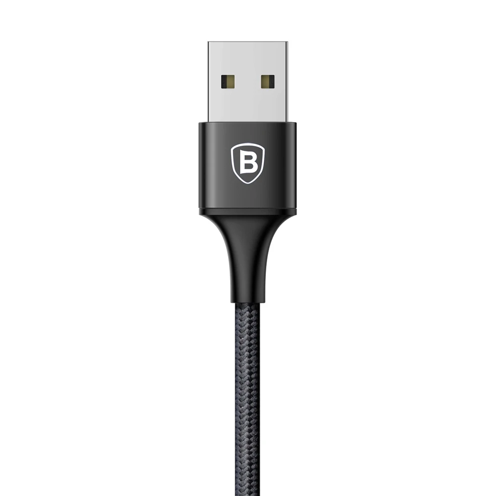 3A Быстрая зарядка кабель 3 в 1 Micro USB/8 Pin/Тип C передачи данных для iPhone android Зарядное