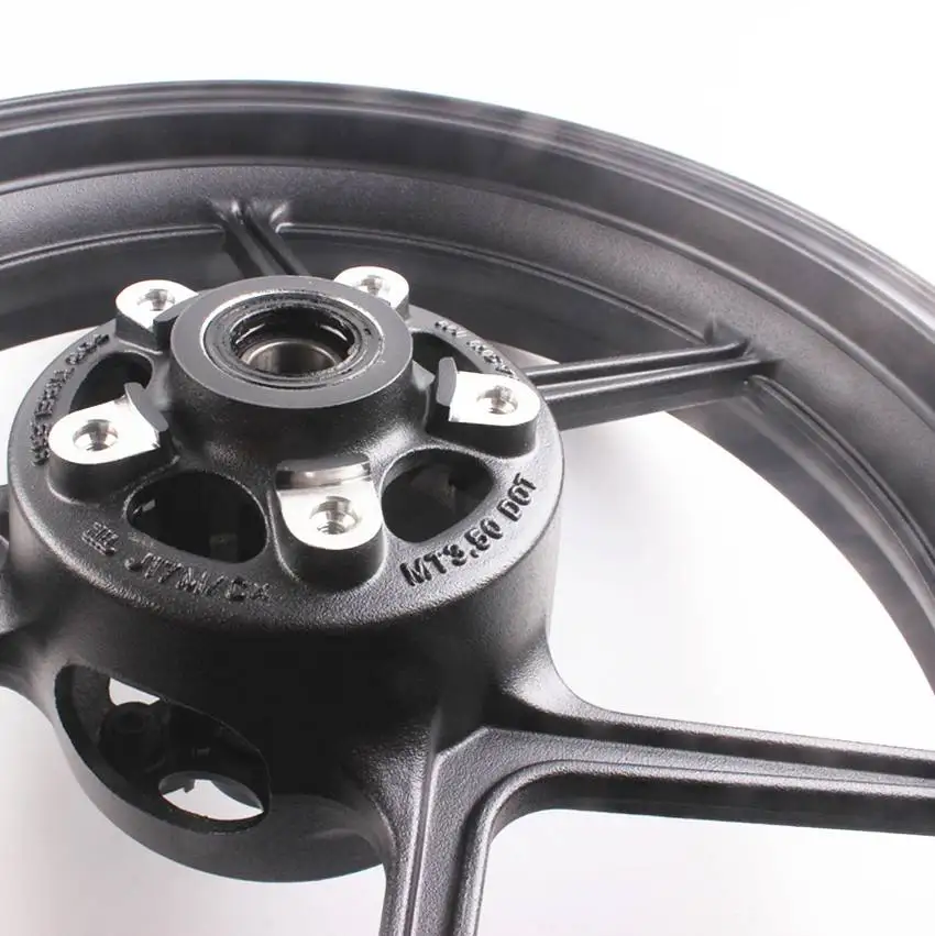

Front Wheel Rim Black For Kawasaki Ninja ZX10 2004-05 ER-6N 2006-2018 Motorcycle Accessories