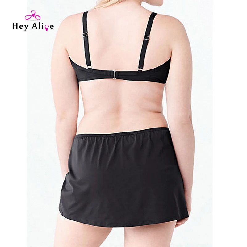 Новый 2016 Бикини Плюс Размер Купальники Женщины Мягкий Push Up 3XL-5XL Сексуальные С