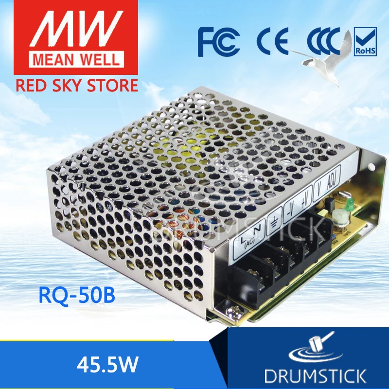 

prosperity MEAN WELL RQ-50B meanwell RQ-50 45.5W Quad Output Switching Power Supply