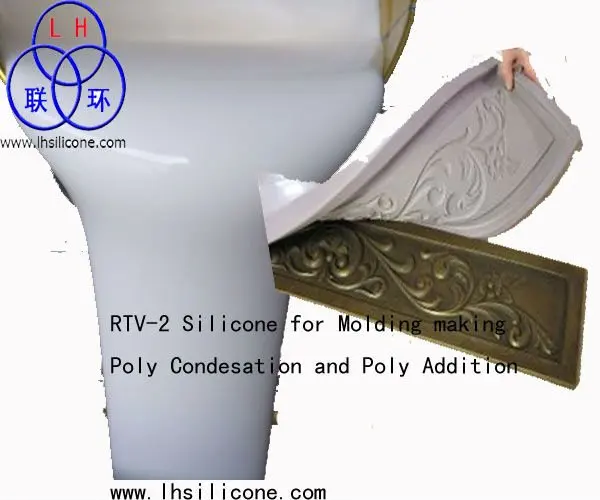 Силиконовое каучуковое сырье для GRP и GRC продуктов смешанных с Оловянным