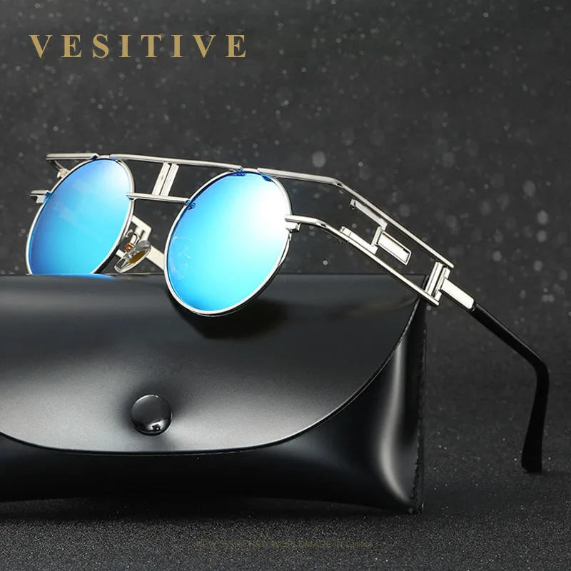 Уникальные готические брендовые дизайнерские поляризованные солнцезащитные