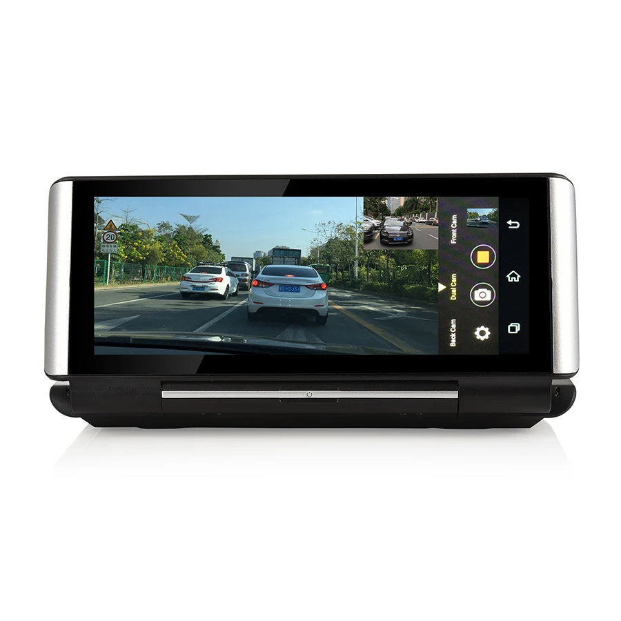 Otstrive 7 дюймов 4G sim карта Android GPS WiFi Bluetooth телефонный звонок FHD 1080P DVR 1 Гб RAM камера