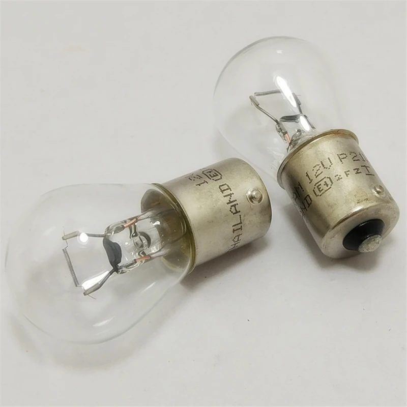 Оригинальные части 4 шт./лот галогенные фары для P21W 7506 12V 21W BA15S лампы blake ширина