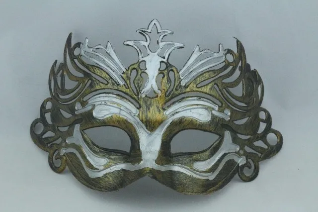 Маска ручной работы Маскарадная маска принцессы винтажная 2 цветная рисованная