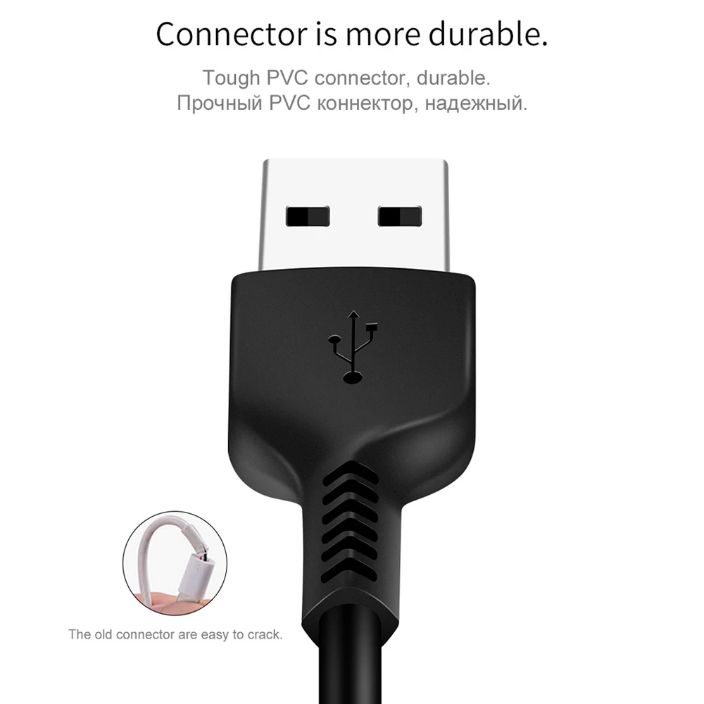 Кабель HOCO Micro USB для быстрой зарядки кабель передачи данных Xiaomi Samsung Android Microusb