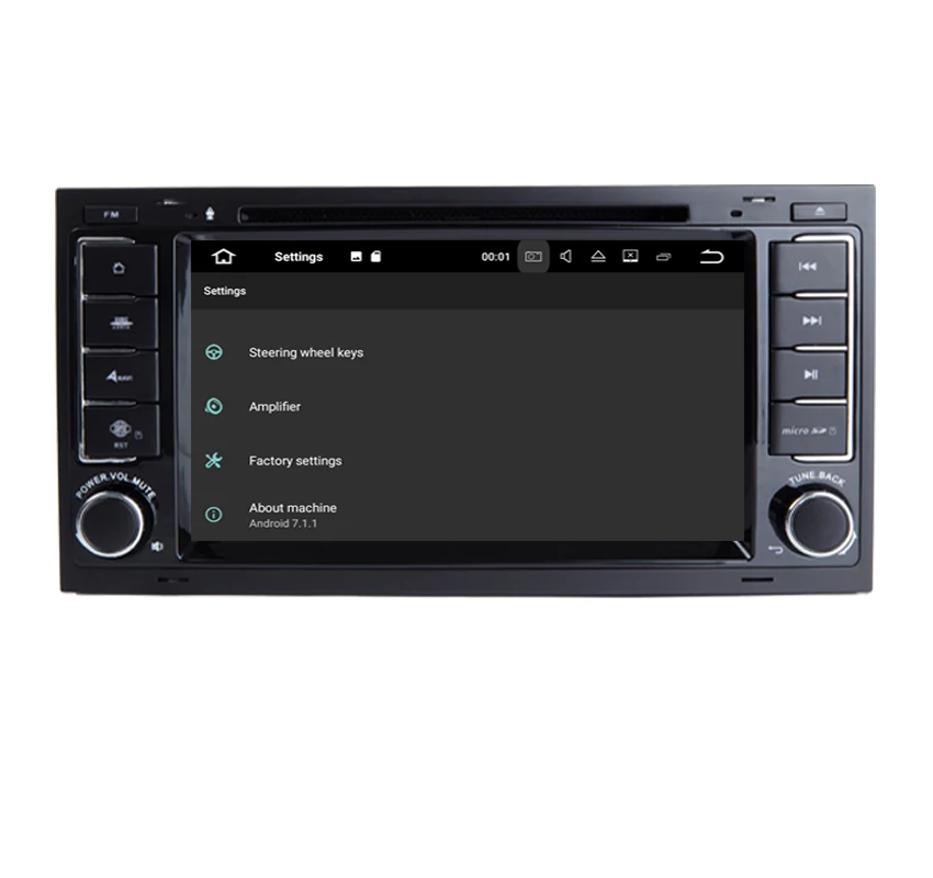7 дюймов Android 7,1 автомобильный dvd-плеер для VW Touareg Multivan с Wi-Fi 3g gps Bluetooth Радио RDS USB рулевое колесо управление Canbus