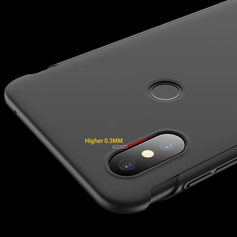 Чехол для Xiaomi Mi Mix 3 Mix3 2 в 1 скользящие противоударные матовые жесткие чехлы из