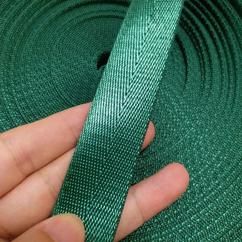 Лента нейлоновая плетеная для одежды 25 х50 ярдов|webbing band|woven webbingnylon webbing |