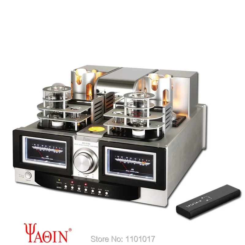 YAQIN MS 650L лучший 845 ламповый усилитель HIFI EXQUIS 3 режима сигнальный 2A3 с пультом