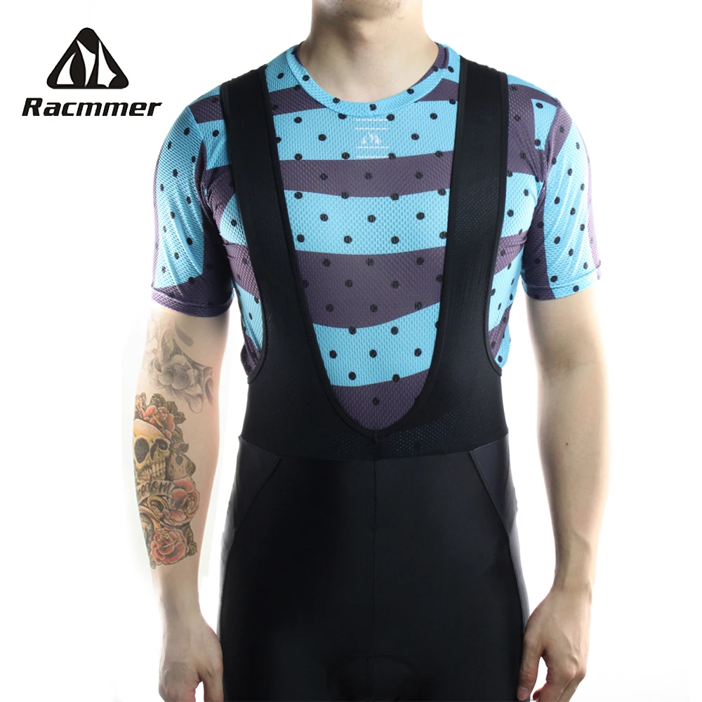 

Racmmer 2022 Bike Cool Mesh Superlight Cycling Base Layers Bicycle Short Sleeve Shirt Highly Breathbale Underwear Jersey #WY-03