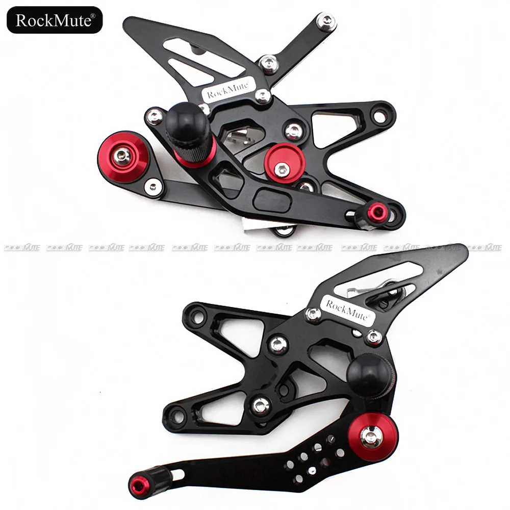Мотоцикл Rearsets для Triumph Daytona 675/R 2013 2018 CNC регулируемая подножка рычаг переключения