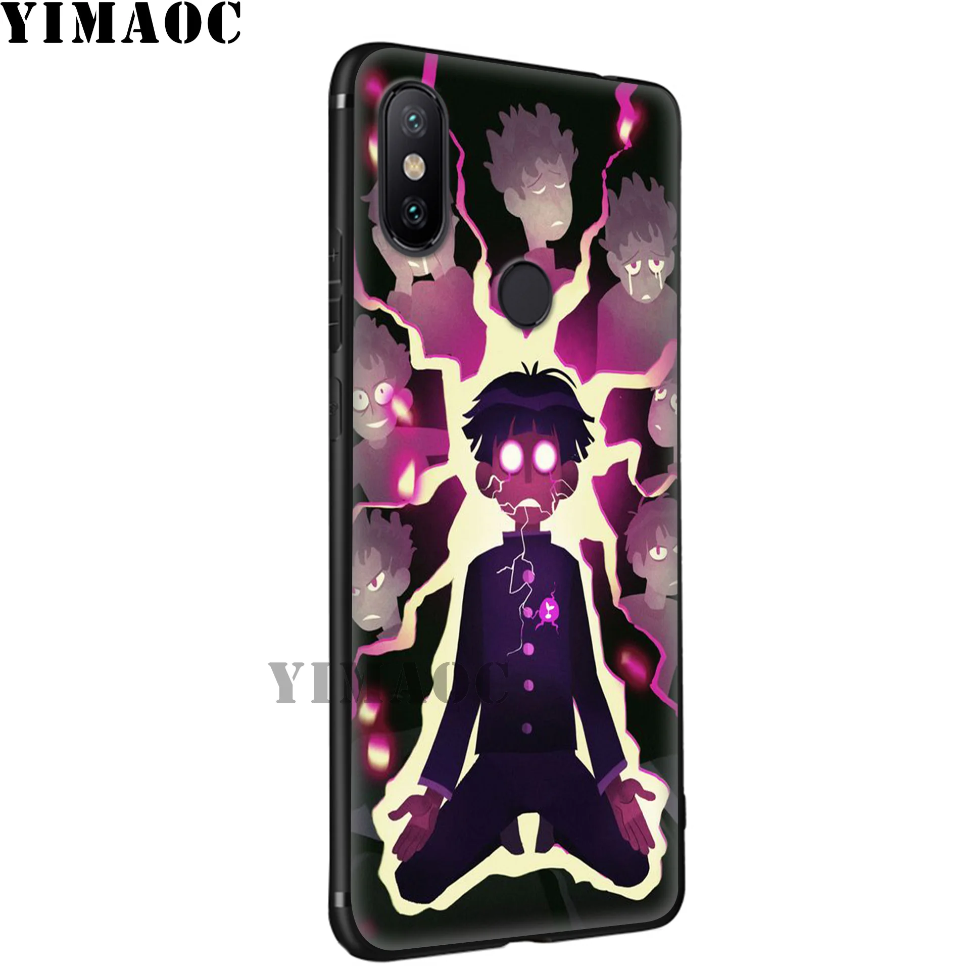 Yimaoc Mob Psycho (милый чудак 100 Мягкий силиконовый чехол для Xiaomi Redmi 7A Note 7 6 6A 5 4 4X 4A 5A S2