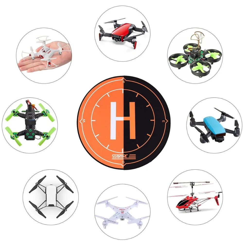40 см для DJI Spark Mavic Air Landing Pad Водонепроницаемый Tarmac складной парковочный фартук