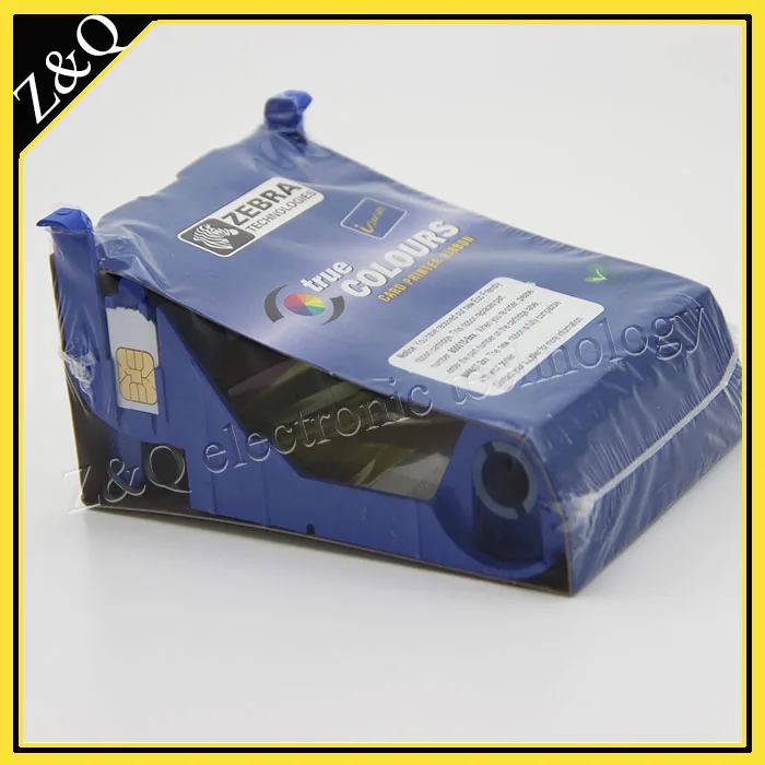 Оригинальная Черная лента Zebra 800017 201 1000 принты для использования с P100i P110i P110m P120i