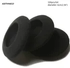 100 шт., амбушюры для наушников, 6 см, Размеры 6-6,5 см