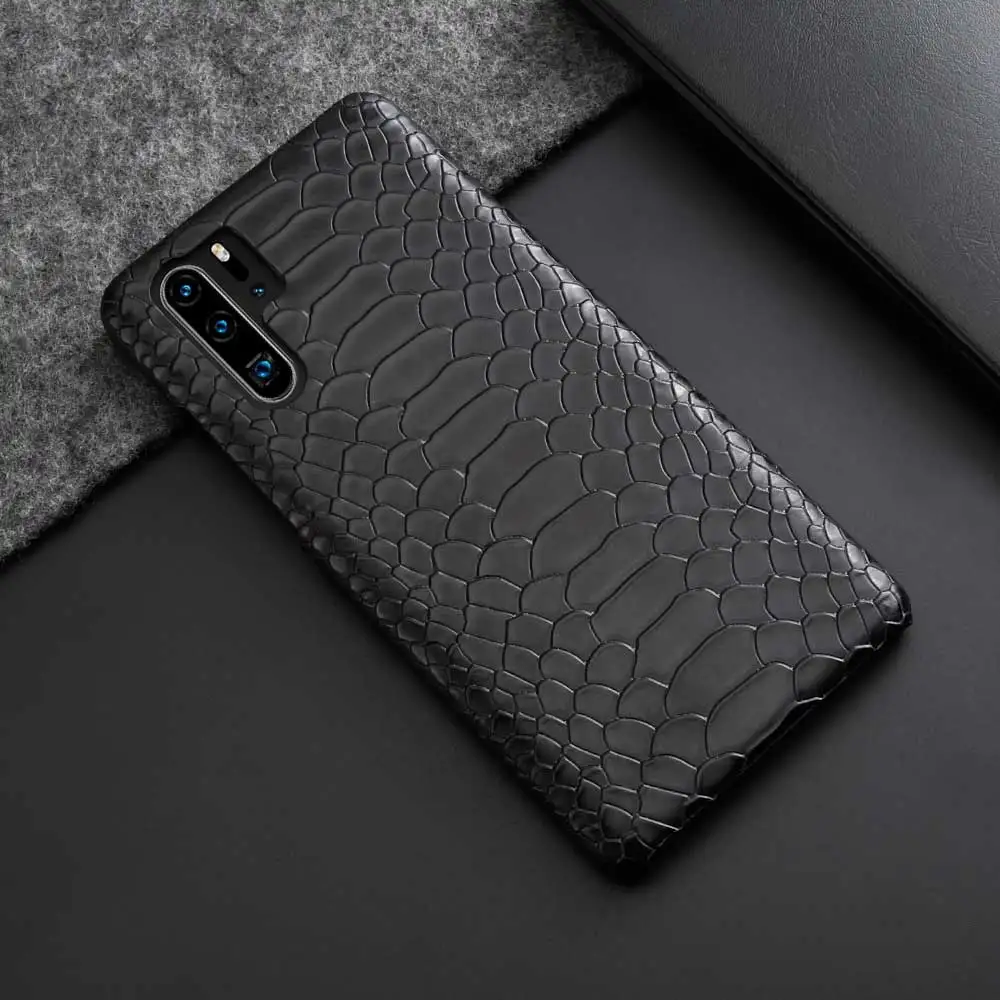 Boucho кожаный чехол для телефона из змеиной кожи для huawei P30 P20 lite Pro mate 20 RS P30lite P20pro P20lite P30pro 20RS жесткий чехол из поликарбоната