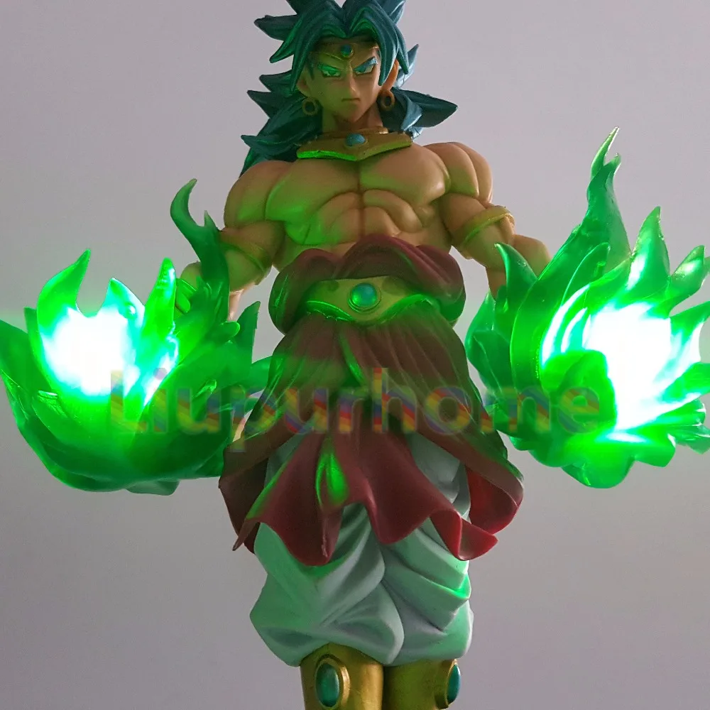 Светодиодная лампа Dragon Ball Broly Green Power игрушка в стиле аниме шар дракона суперброли