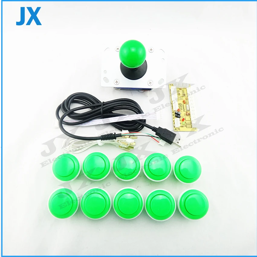 Аркадный набор для самостоятельной сборки включая светодиодный USB кодировщик с