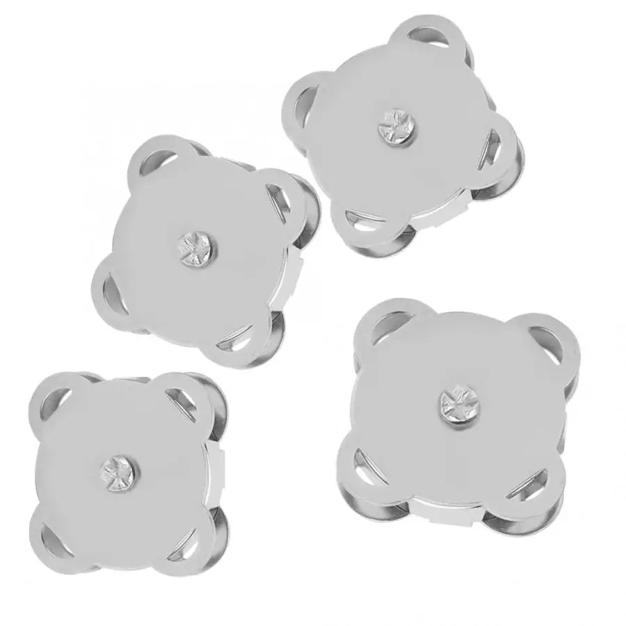 10 шт./компл. Металлическая магнитная пряжка кнопки сделай сам аксессуары для