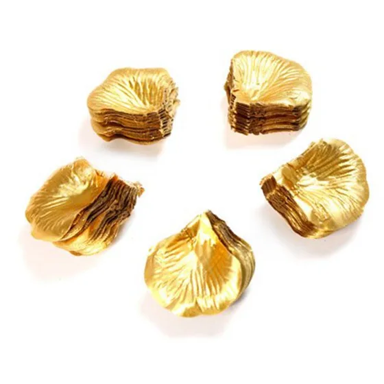 500pcs Gold Silk Petals | Rake