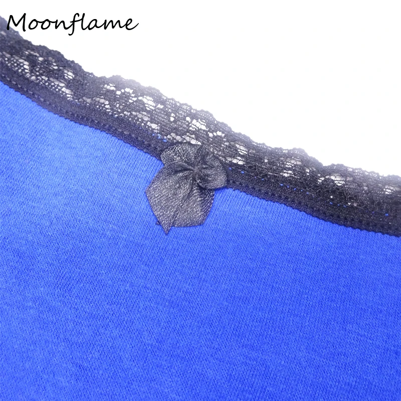 Moonflme 3 шт./лот женские стринги сексуальные хлопковые стринги женские трусы бикини нижнее белье 87277