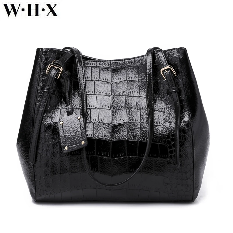 WHX 2018 Large Capacity Women Bags Shoulder Tote bolsos Messenger Famous Designers Leather Handbags Sac | Багаж и сумки