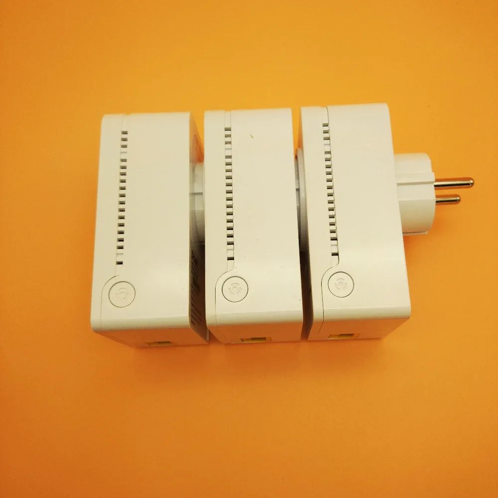 Б/у 95% Новый 500 мбит/с DHP P308AV силовой адаптер HomePlug сквозной для Штепсель вилки