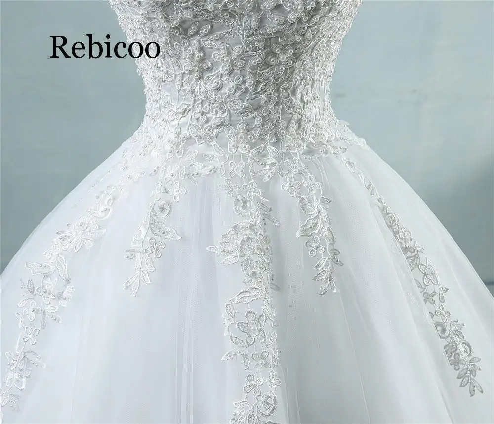 Женское длинное платье с v образным вырезом Rebicoo белое цвета слоновой кости