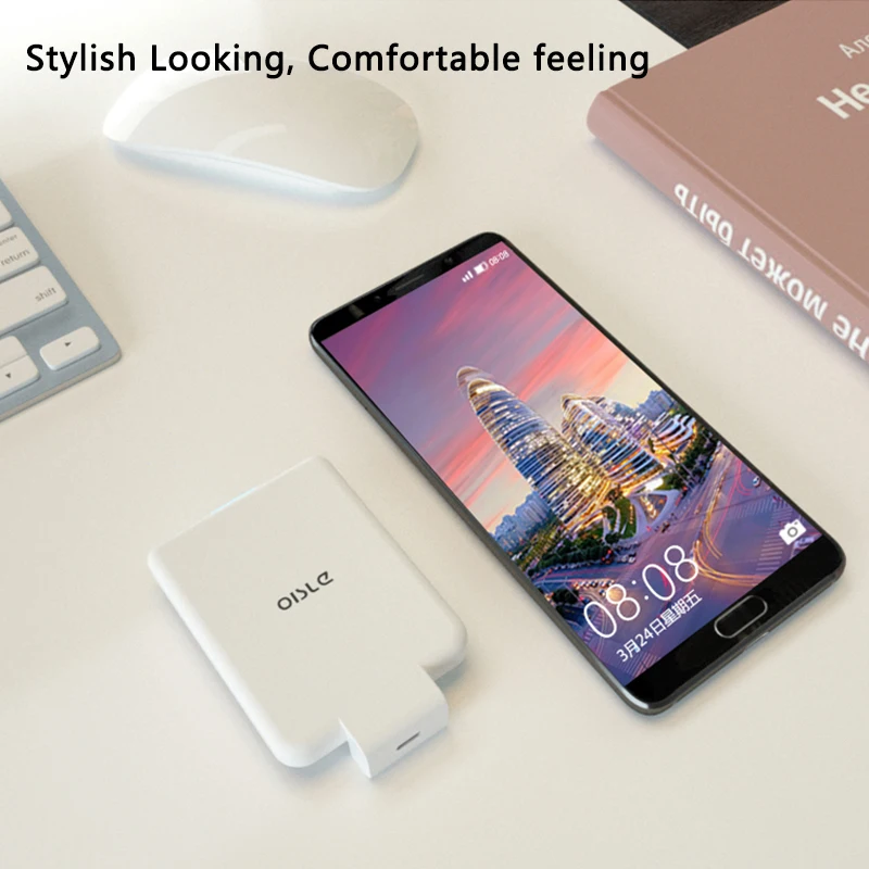 4500 мАч Внешний аккумулятор зарядное устройство чехол для iPhone/type-C/Micro-USB samsung ультра тонкий внешний аккумулятор портативное зарядное устройство