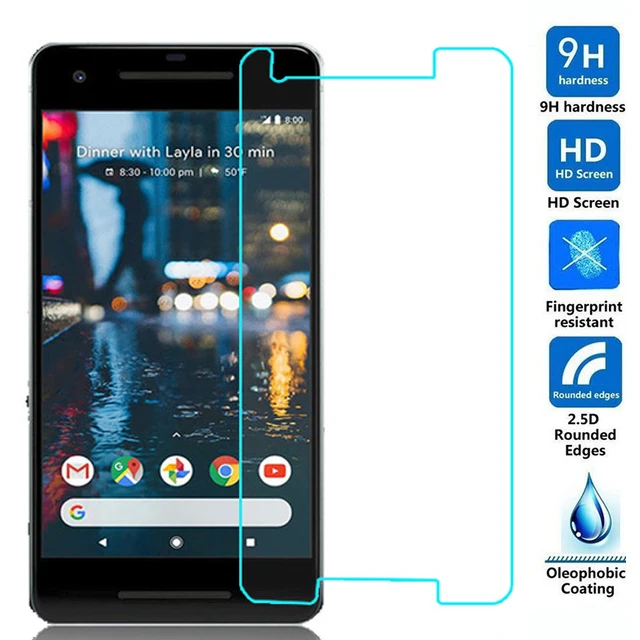 Закаленное стекло 2.5D для Google Pixel 2 Высококачественная защитная пленка