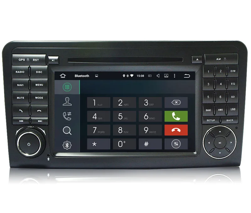 7 &quotHD 1024X600 Android 1 автомобильный dvd плеер для Mercedes Benz GL ML Class W164 ML300 ML320 ML350 ML450 ML500