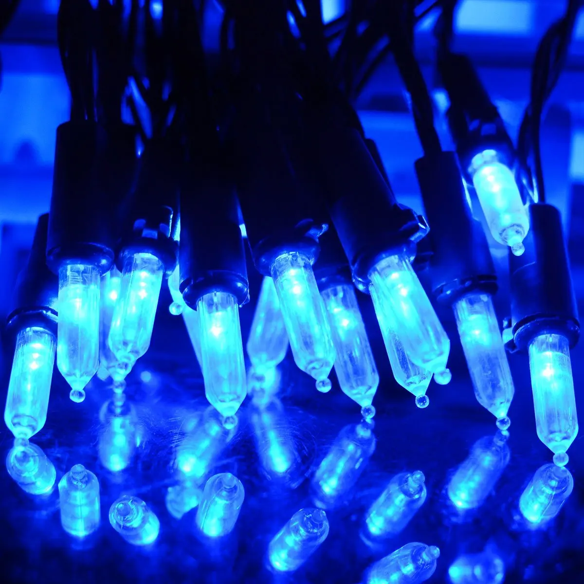 Dcoo Солнечный свет строки LED шнура 100 Наружное освещение Рождество Сад праздник