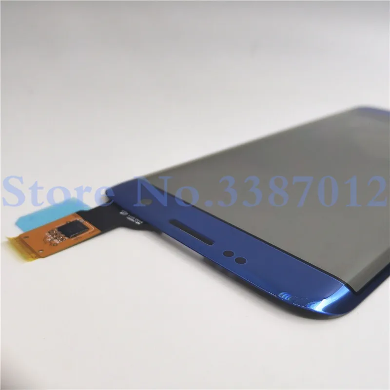 Оригинальные запасные части для samsung Galaxy S7 Edge G9350 G935 G935F сенсорный экран дигитайзер сенсор стеклянная панель
