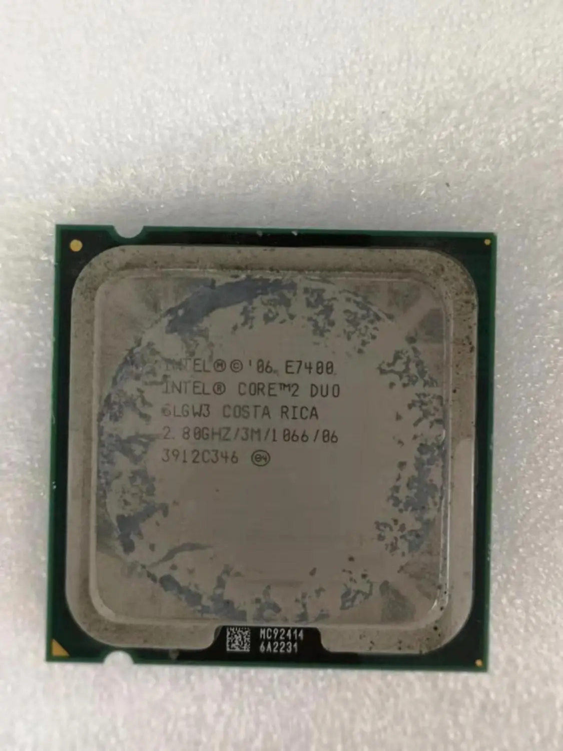Intel Core 2 Duo E7400 Desktop Processor Dual-Core 2.8GHz 3MB Cache FSB 1066MHz LGA 775 E 7400 Used CPU | Компьютеры и офис