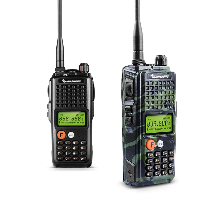 10 Вт QuanSheng TG-K10AT рация км TG K10AT UHF400-470MHz опционально VHF 136-174 МГц двухстороннее радио