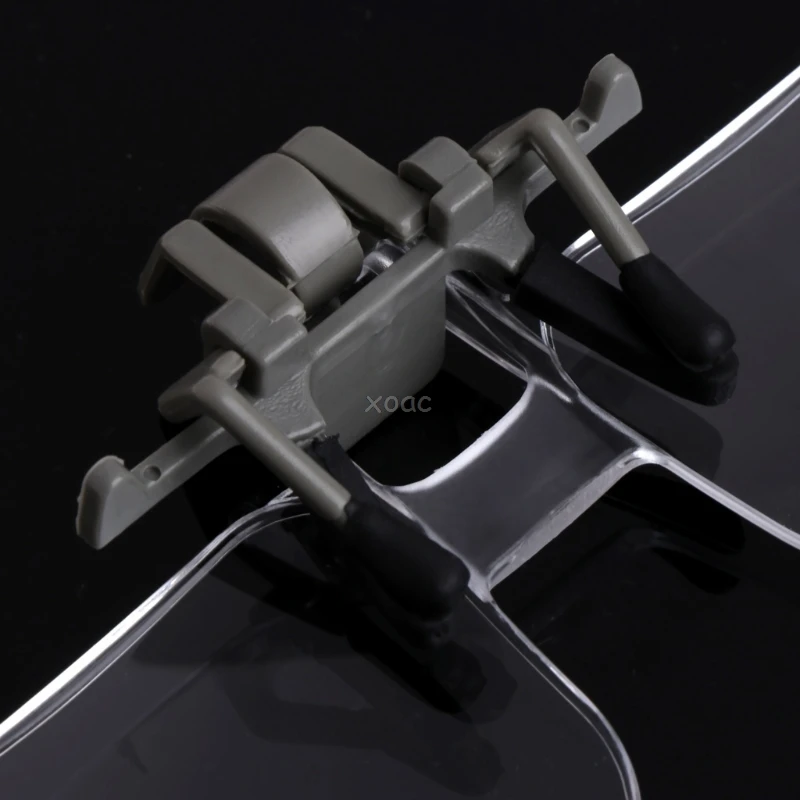 2X стекло es стиль увеличительное лупа с зажимом для чтения A25 дропшиппинг|Лупы| |