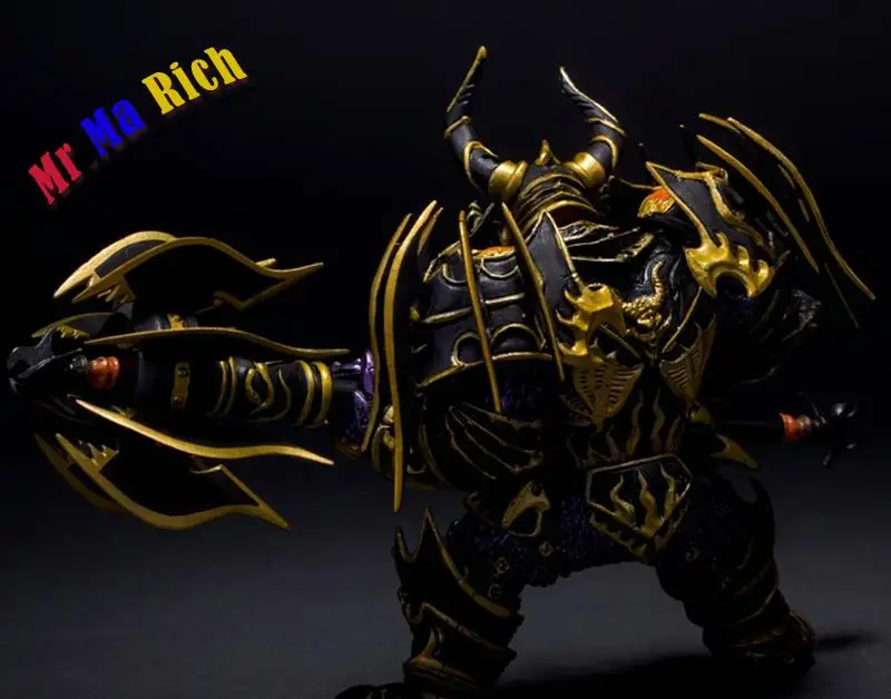 Хит Wow онлайн игра серии 1 Warrior Thargas Anvilmar фигурка ПВХ игрушка (китайский Ver.)|pvc toy|action
