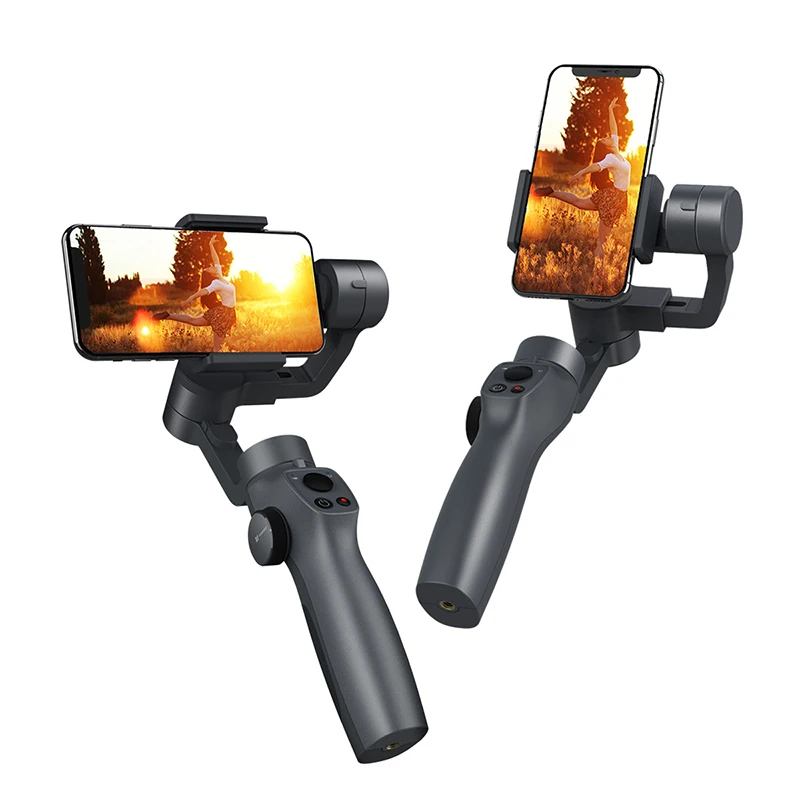 Захват funsnap 2 трехосевой телефон ручка шарнирный стабилизатор для камеры Gopro для Andriod IOS смартфона Gopro 5/6/7 DJI Osmo экшн-камер