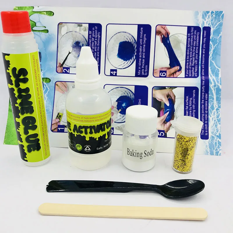 Fluffy Floam Slime Набор для изготовления пластилина, Набор для изготовления кристаллов, полимерная глина для детских подарков, образовательная глина, игрушка slime fluffy-10