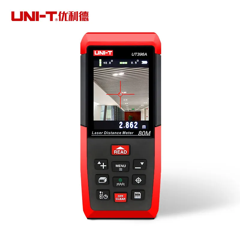 UNI T UT396B профессиональные лазерные измерители расстояния Лофтинг Тесты