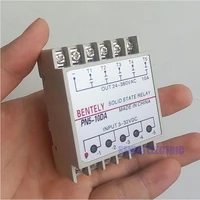 5 channels 10da din rail mounting ssr quintuplicate five input 332vdc output 24380vac dc solid state relay