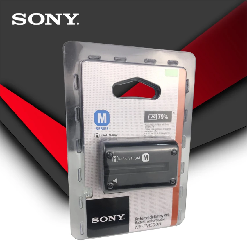 Оригинальный аккумулятор Sony для камеры 1 шт./лот NP FM500H FM50 A57 A65 A77 A450 A560 A580 A900 A58 A99 A550