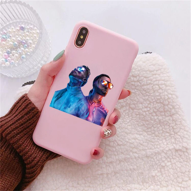FHSR-21907 PNL Рэппер цветной мягкий силиконовый телефон чехол для iPhone 6 6s 6plus 7 7plus 8 8plus XR XS XSMAX 11 pro - Цвет: FHSR-21907