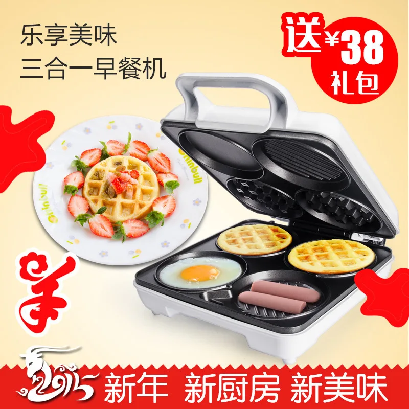 Multifunctional Waffle Maker Pancake Machine Breakfast | Бытовая техника